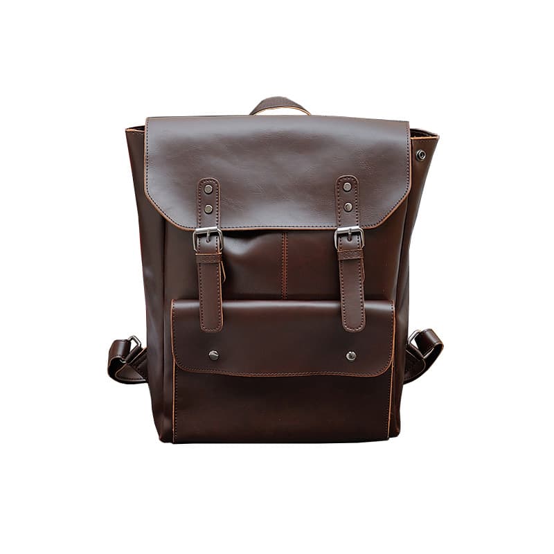 Backpack, retro shoulder bag, school bag, travel bag, Korean style 5