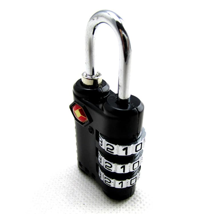TSA customs password lock travel box bag small hanging lock abroad airport suitcase 5