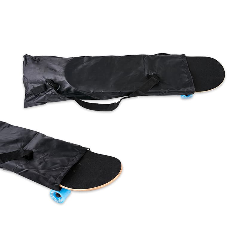 (Wholesale), professional skateboard on four wheels, longboard with two curved ends, waterproof backpack, storage bag, increased thickness 4