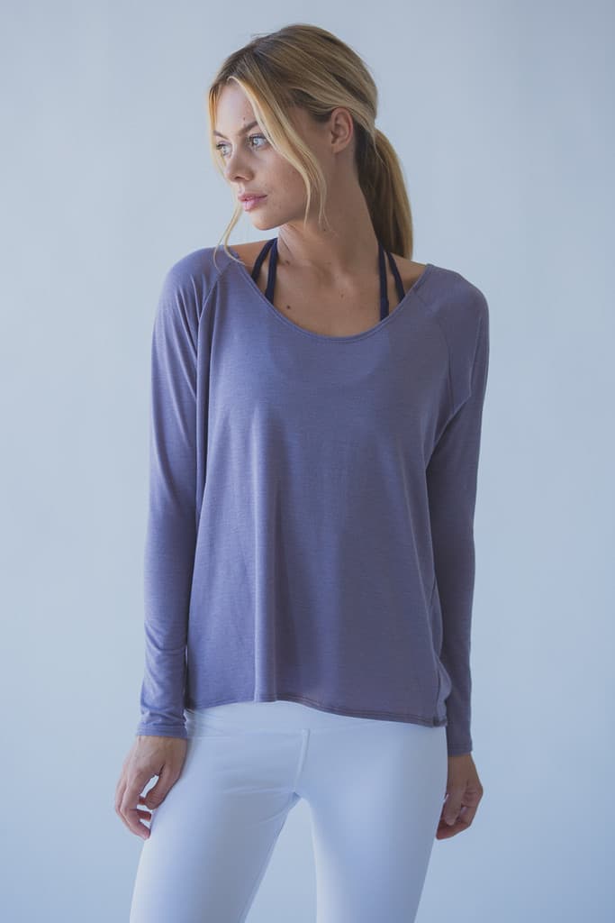 (Wholesale), breathable yoga clothing, light and thin long-sleeve for gym, loose fit, backless 3