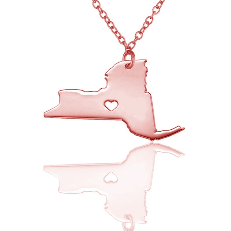 (Cross-border trading), necklace, card stainless steel, trend fashionable accessory, USA, new collection 3