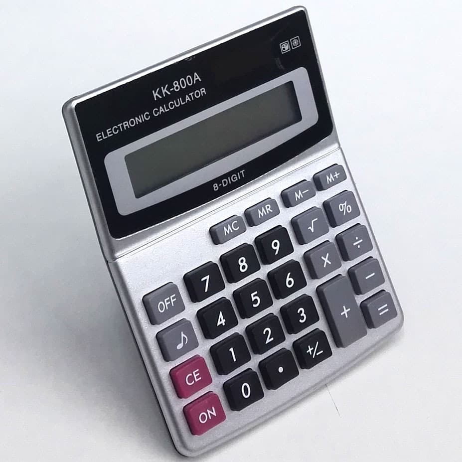 KK800A small desktop office calculator financial office 8-digit computer gift advertising LOGO machine 3