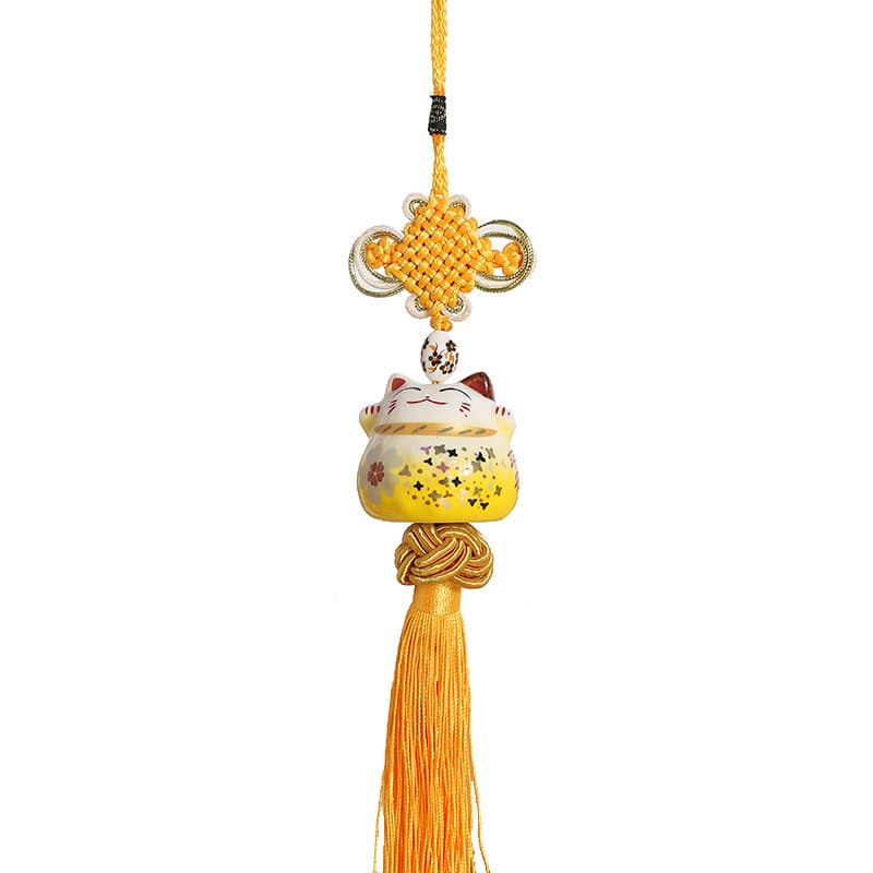 Creative Ceramics Cat Cat Trade Car Accessories Interior Supplies Auspicious Language Trade Land Source 5