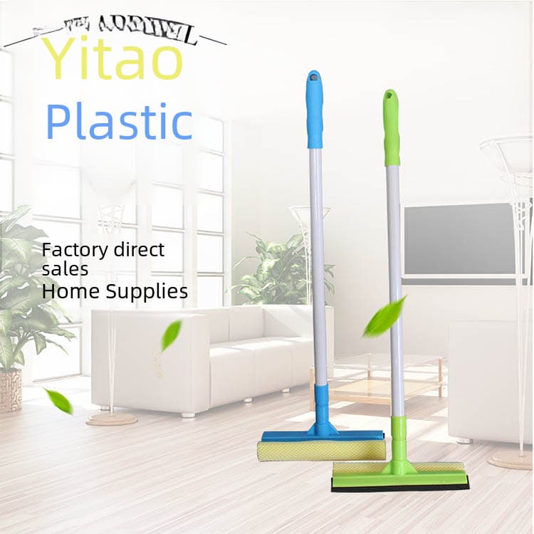 Home glass cleaning scraper car windshield tool telescopic iron window cleaning wiper 1