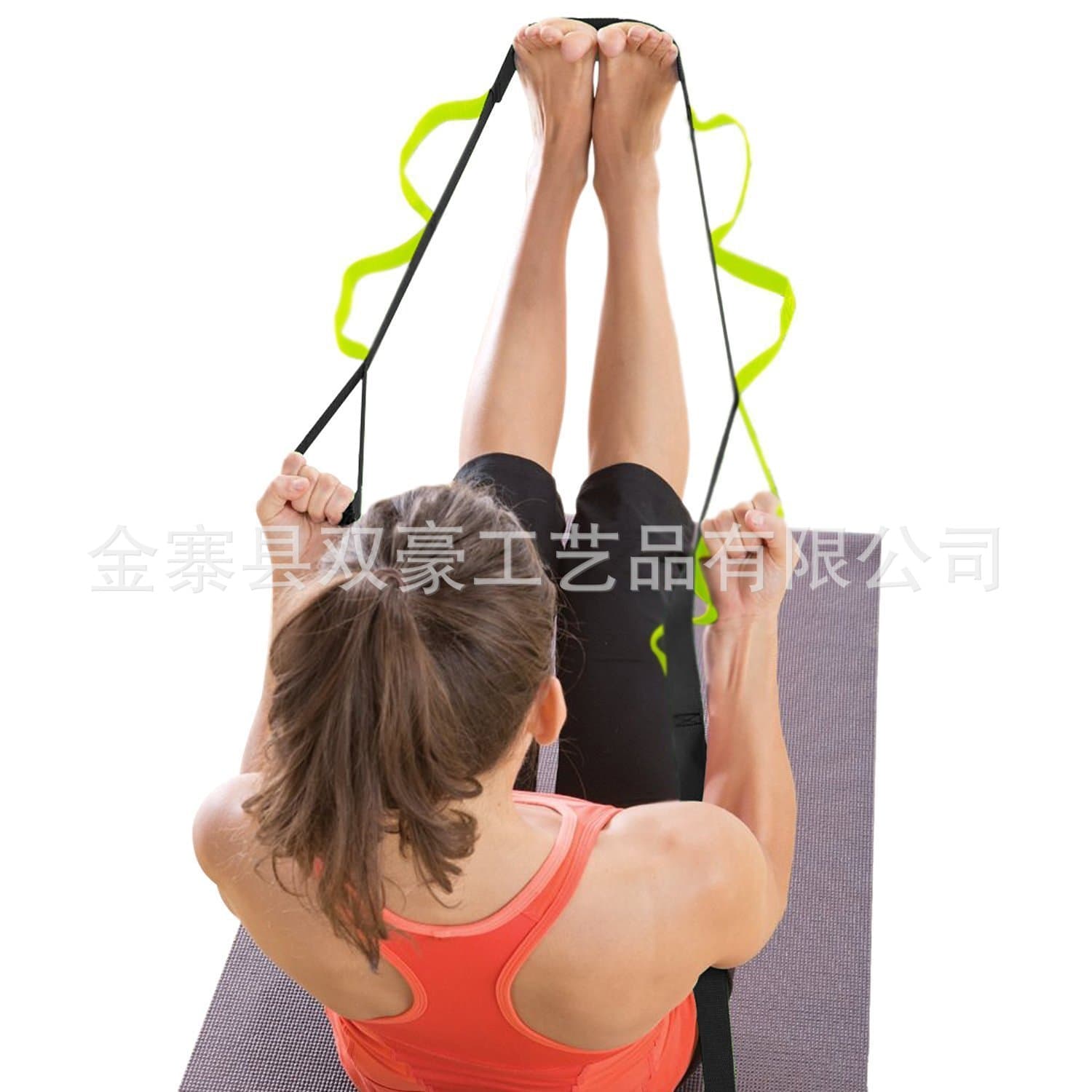 Yoga extended straps with yoga rope stretching cotton stretch band 2