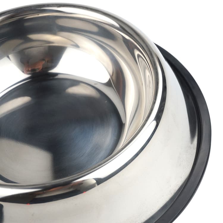 Pet bowl pet supplies cat food basin wholesale stainless steel pet feeder dog pot stainless steel cat bowl dog bowl 3