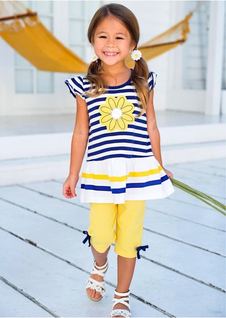 Summer children's T-shirt, trousers, set, for teenagers 1