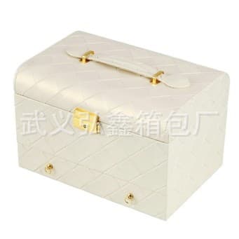 Box, accessory, jewelry, treasure chest, necklace, storage system, creative ring, South Korea, princess style, Birthday gift 1