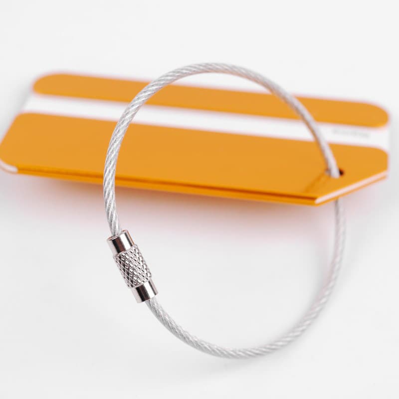 Luggage tag, luggage bag, suitcase, airplane, aluminum alloy 3