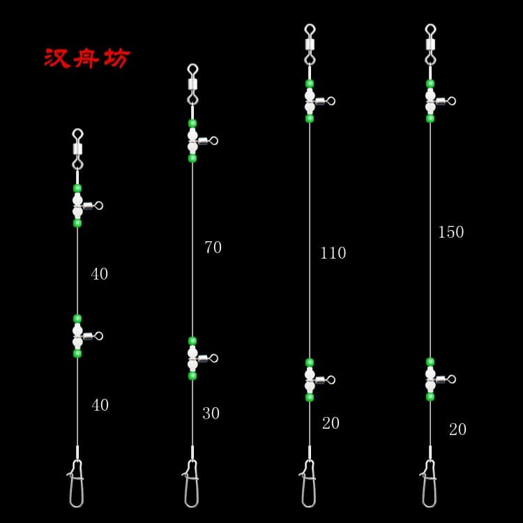 Night -light gourd fishing group Tiandi fishing group line Shipbuk island fishing boat fishing string hook bracket fishing gear accessories supplies 4