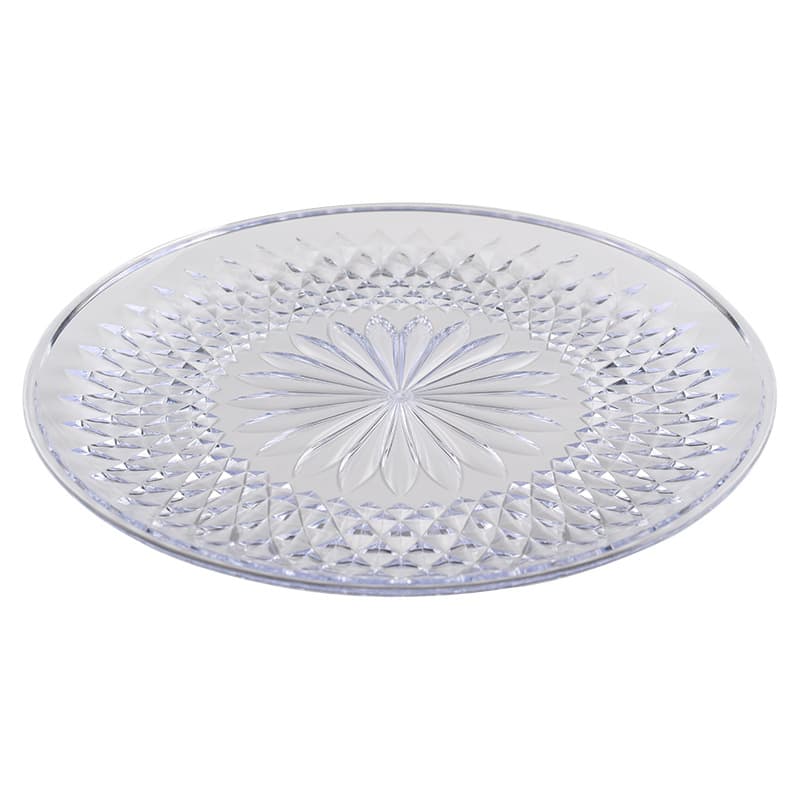 Creative Plastic Fruit Pan Acrylic Transparent Fruit Drive Bar KTV Snack Drive Fruit Drive Cypical Disk Candy Disk 5