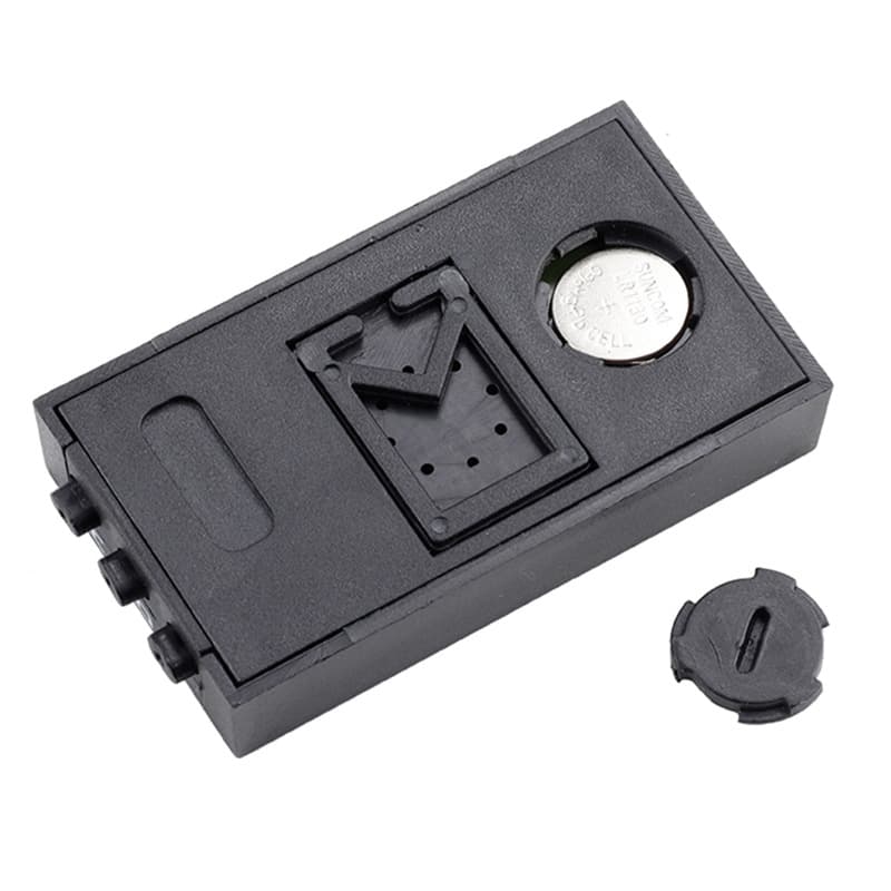 Vehicle clock clock car supplies sticky watch car portable LCD large digital test simple electronic clock watch 4
