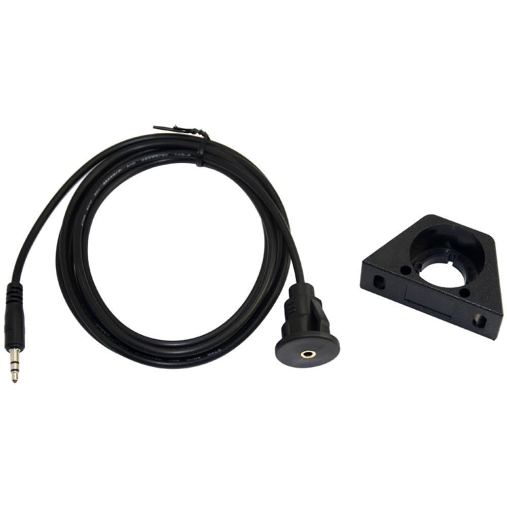 Automobile motorcycle instrument board line with bracket audio waterproof line DC3.5 mf 2 meters 4