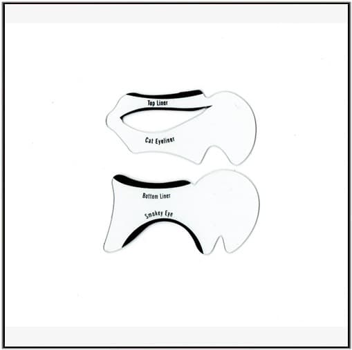 [新款中东流行美妆化妆卡 画猫眼 眼线卡eyeliner stencil] 5
