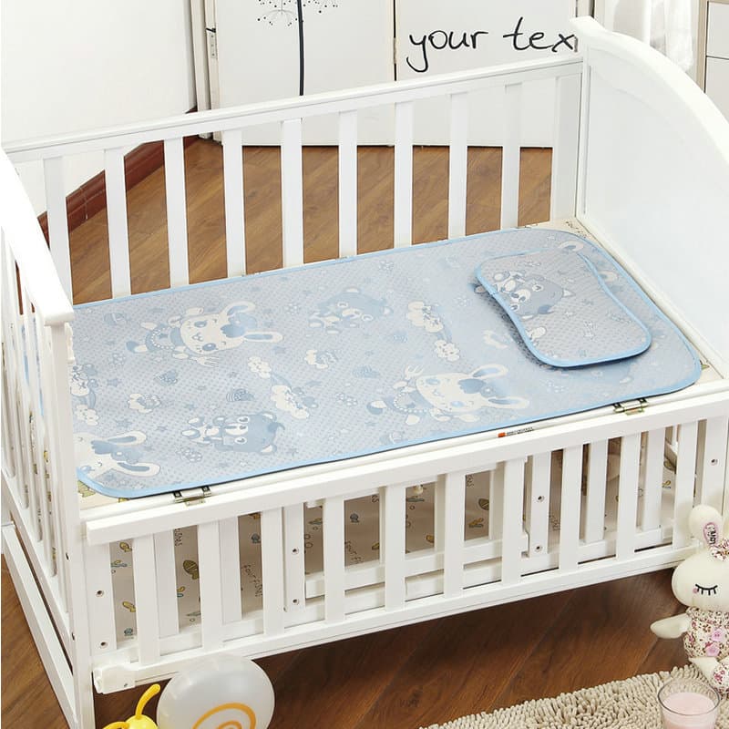Cooling silk mat, children's summer crib for kindergarten for new born 1