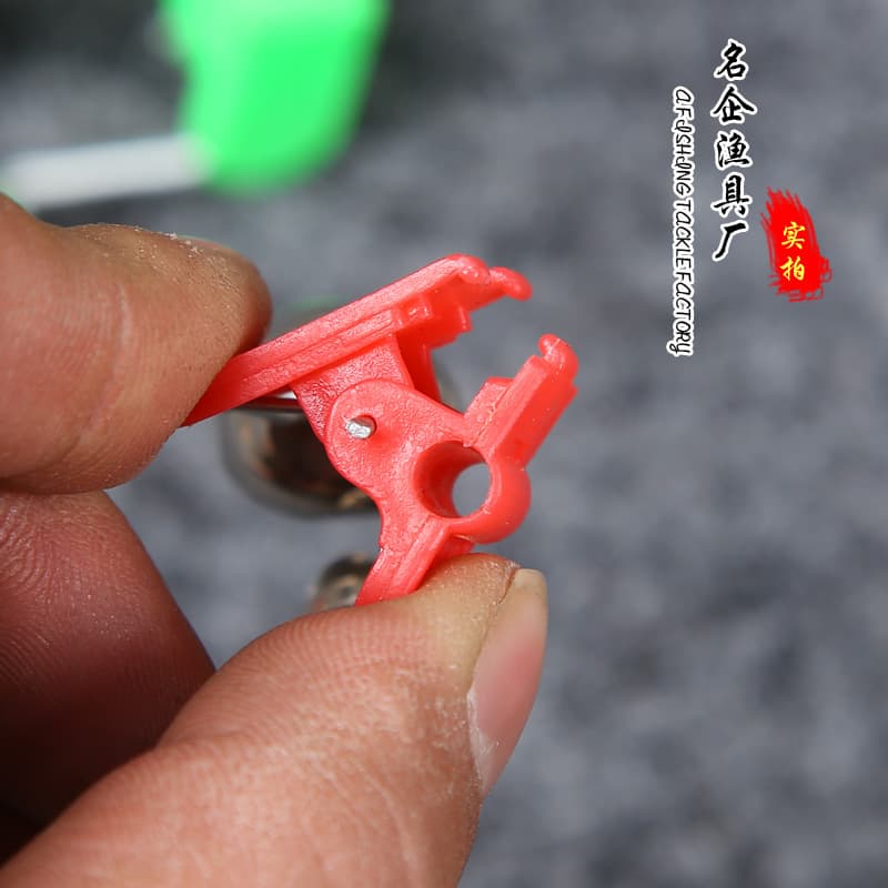 Fishing Alarm Bell with Plastic Clip Ring - Sea Pole Tackle 4