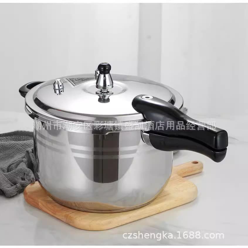304 Material Jiebao Stainless Steel Pressure Cooker High -pressure Cooker Metropolitan Motor Gas Gas General Soup Pot Pressure Cooker 4