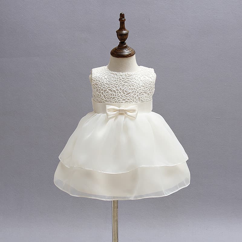 Children's wedding dress, gift box, Korean style