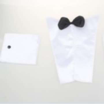Headband, bow tie, set, (Physicals), graduation party, 3 piece set 4