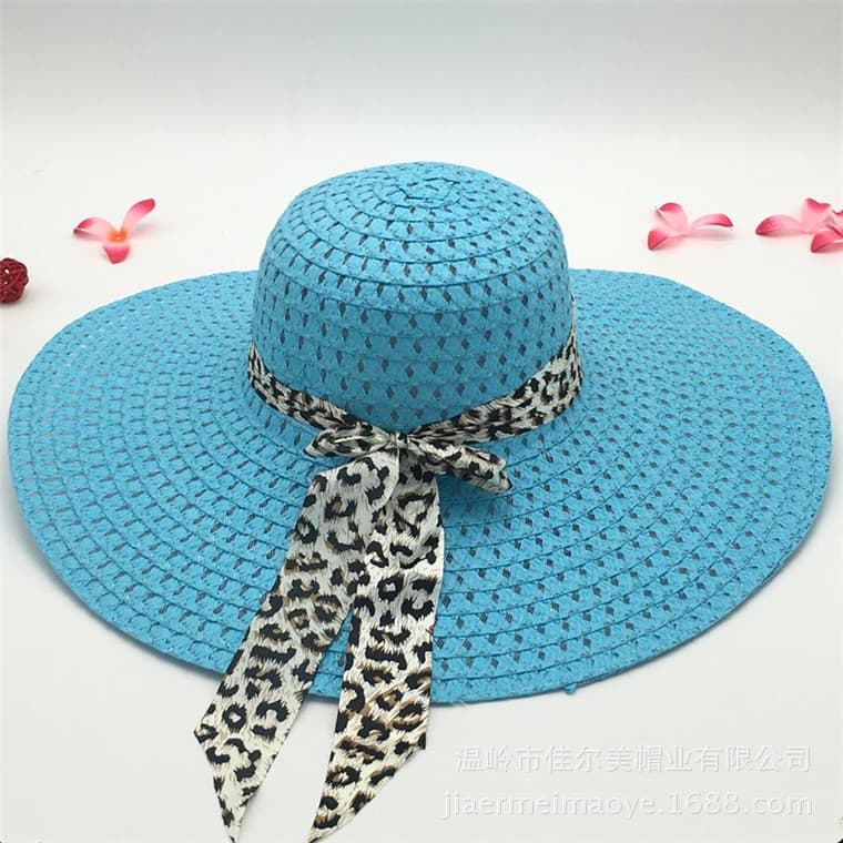 Ms. Summer Ms. Follow Sunshine Smooth, Korean Straw Hat Beach Fashion Hat Travel Hat 2