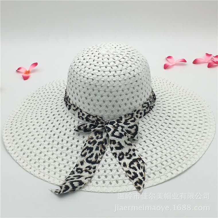 Ms. Summer Ms. Follow Sunshine Smooth, Korean Straw Hat Beach Fashion Hat Travel Hat 3