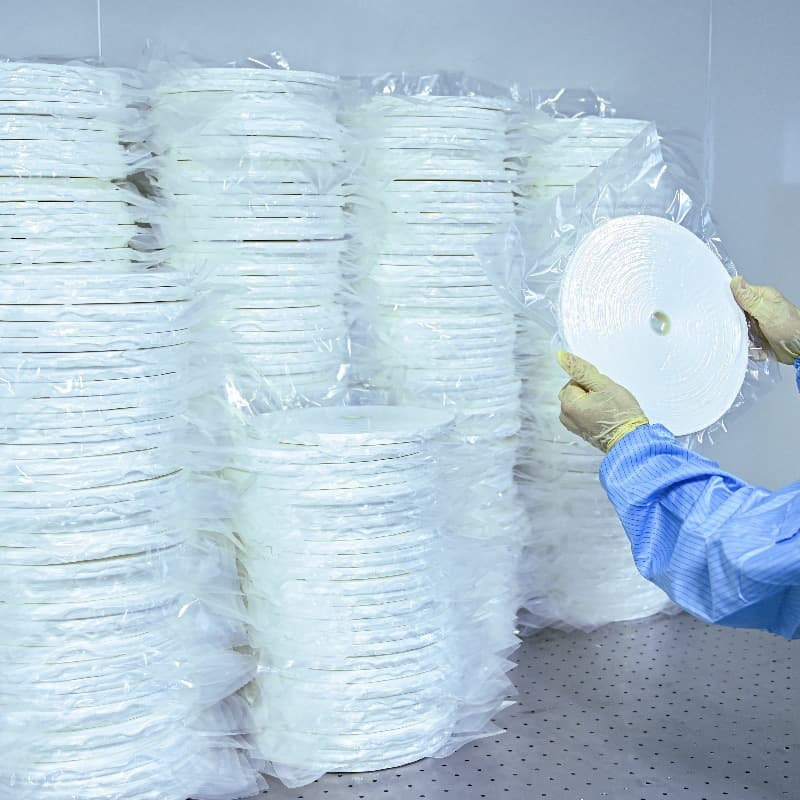 Shanrui Dust -free scroll industry wipe the clean and dust removal cloth for the size specifications of the size specifications super fine fiber rolling cloth 4