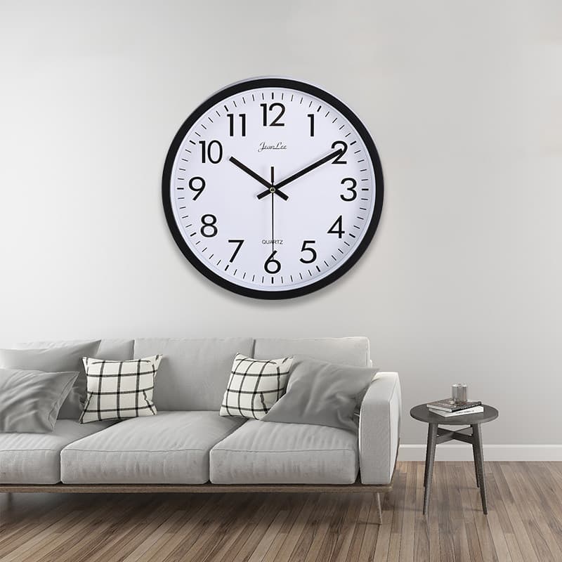 10 -inch silent and simple hanging clock bedroom living room Living room House clock clock watch fashion candy color personality wall hanging clock 1