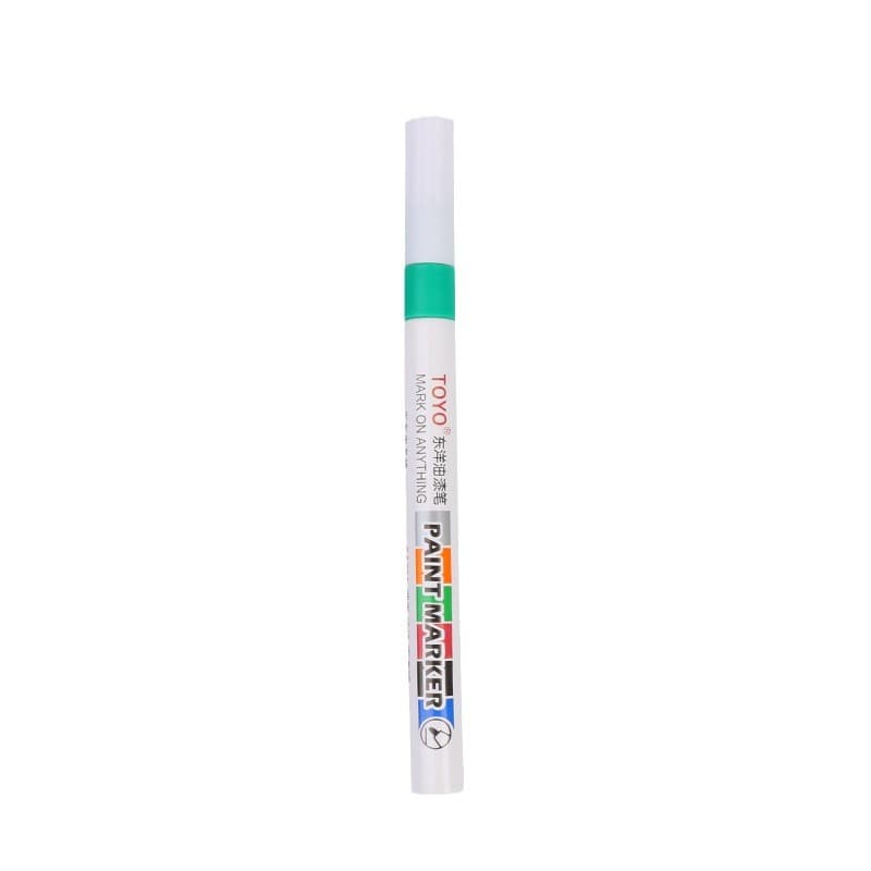 Toyo paint oil -based metal mark pen office stationery white furniture fill paint color repair paint oil pen wholesale 5