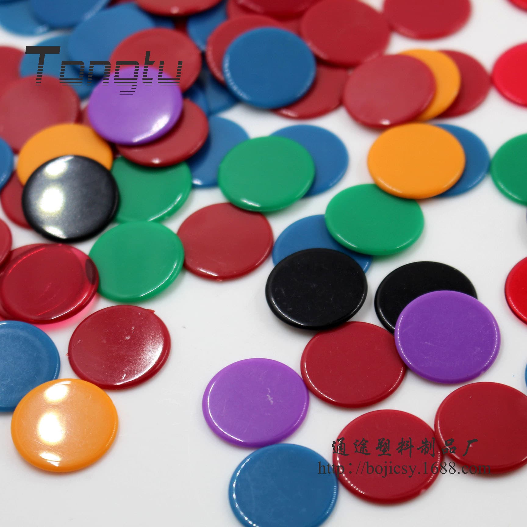 Plastic game currency, 19mm, 1.9cm 2