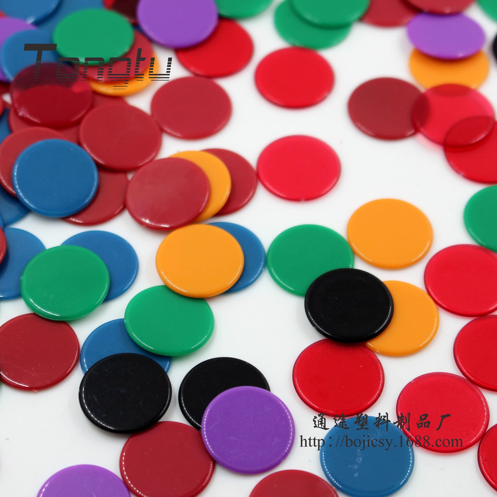 Plastic game currency, 19mm, 1.9cm 1