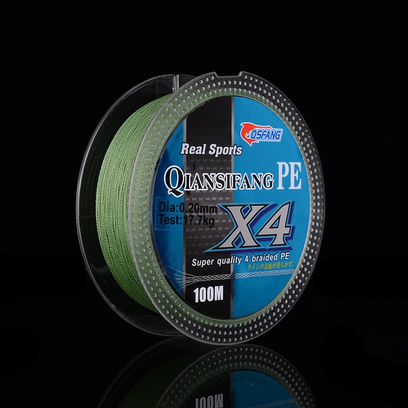 Factory wholesale strong Maria Line 100m 0.2#-10.0#4 Edit Army Green PE Line Fish Line Fishing Line Asian Line 2
