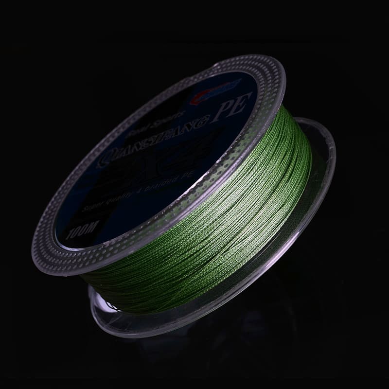 Factory wholesale strong Maria Line 100m 0.2#-10.0#4 Edit Army Green PE Line Fish Line Fishing Line Asian Line 3