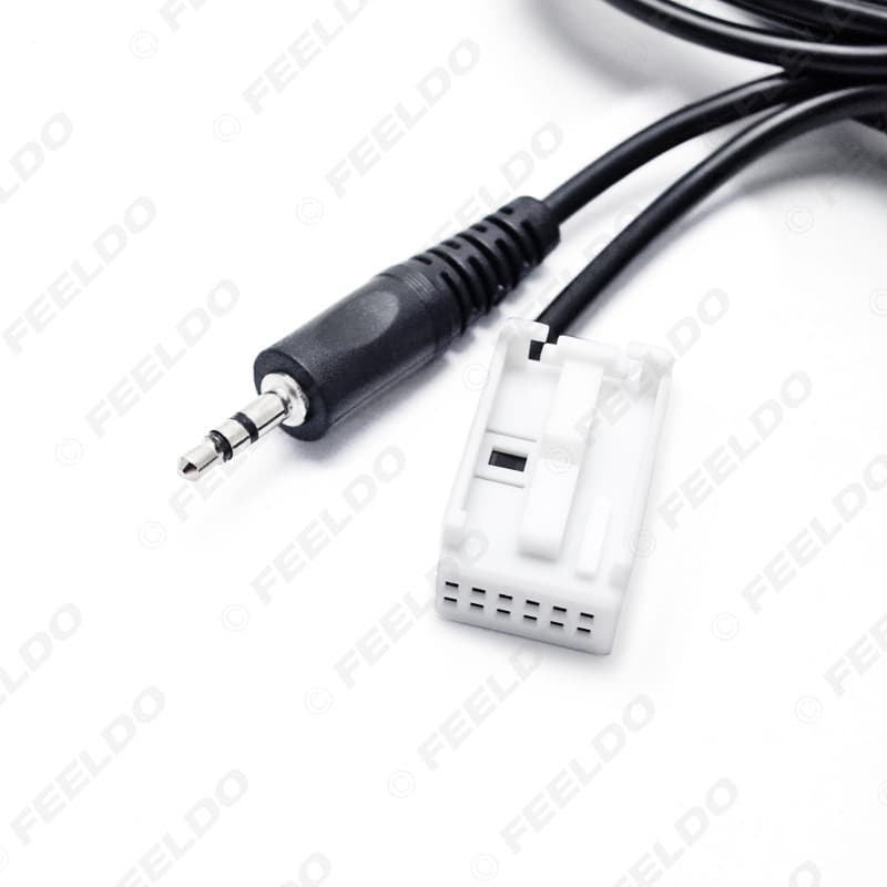 Applicable to Citroen C4/C5/C6 AUX cable 3.5mm car modification cable AUX audio cable input cable 4