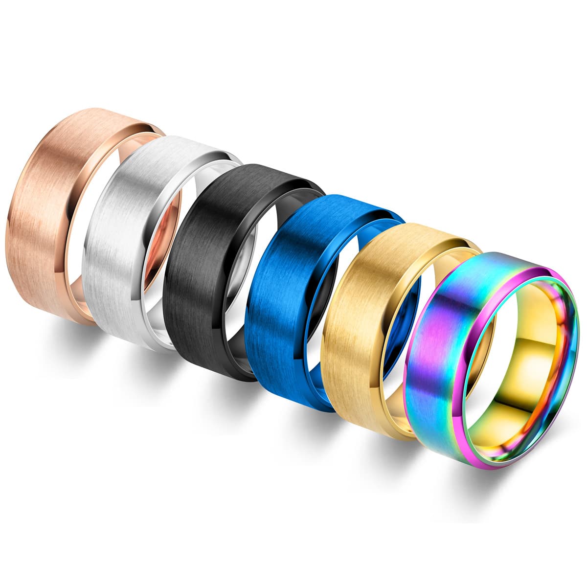 (Cross-border trading), fashionable classic matte ring, 2022, European style