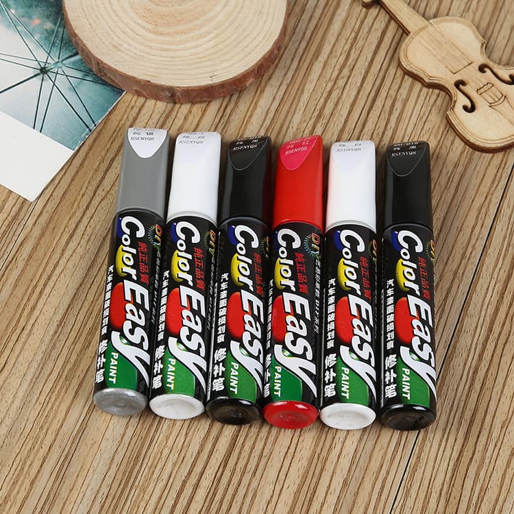 Car painting pen set Class car paint repair scratch scratches repair white gray black red mixed color paint pen