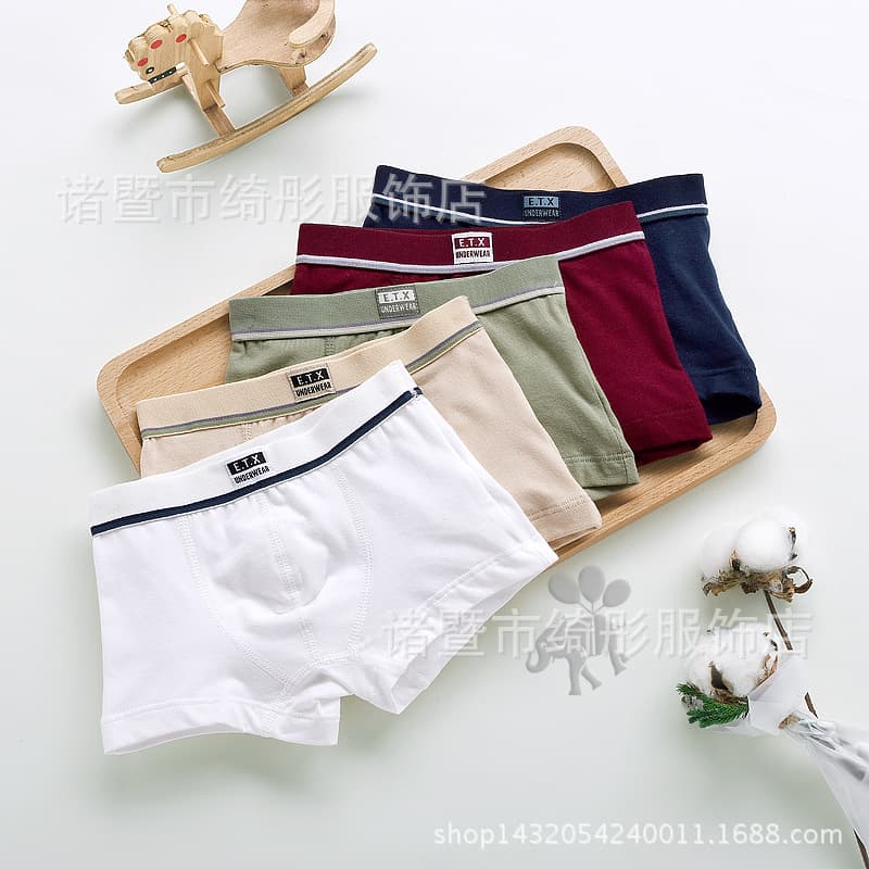 (Wholesale), children's underwear for boys, pants, trousers, for teenagers 1