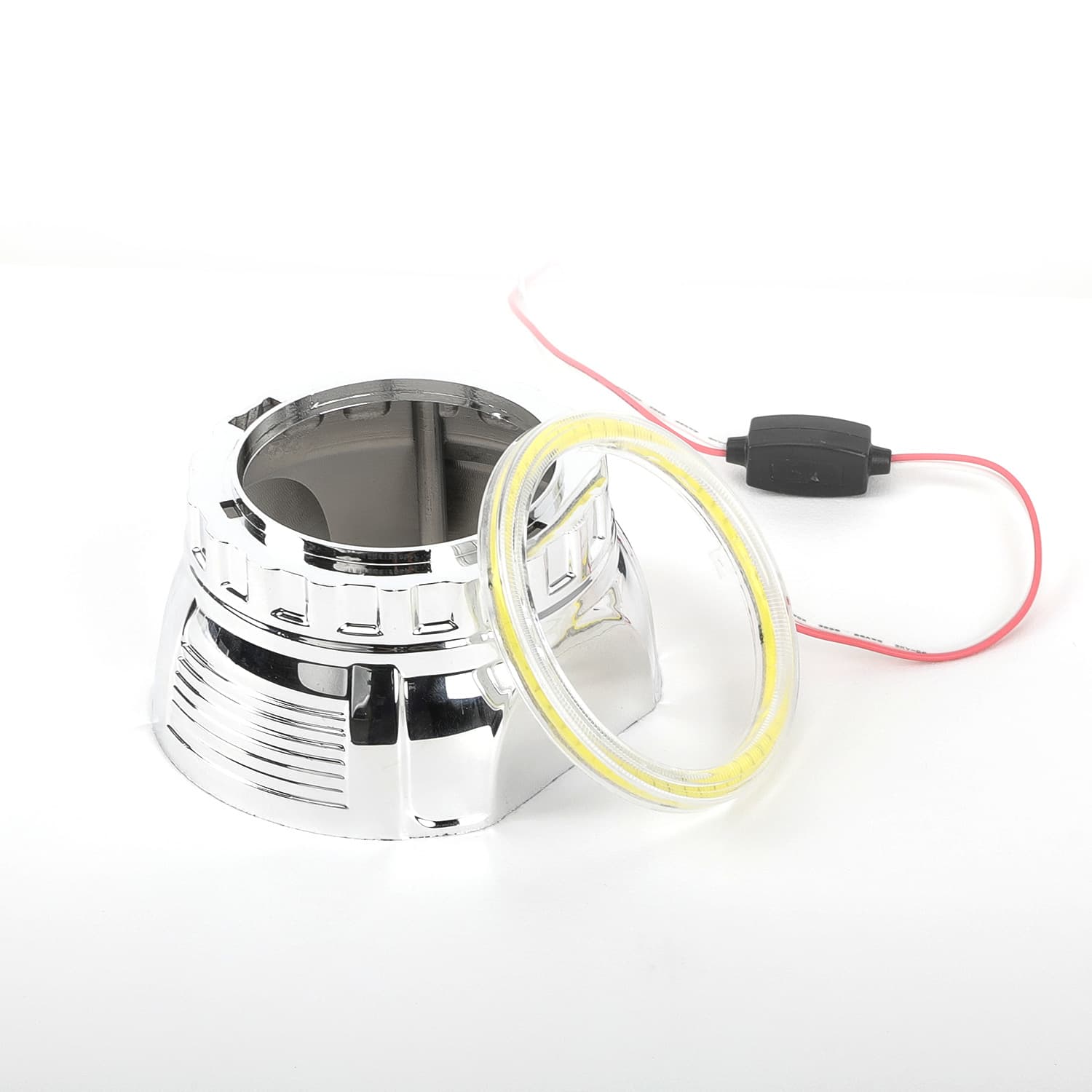 Car LED Lantern COB Niren Demon Eye Lantern Modification Angel Eye Mist Light COB Aperture Daily Light 5