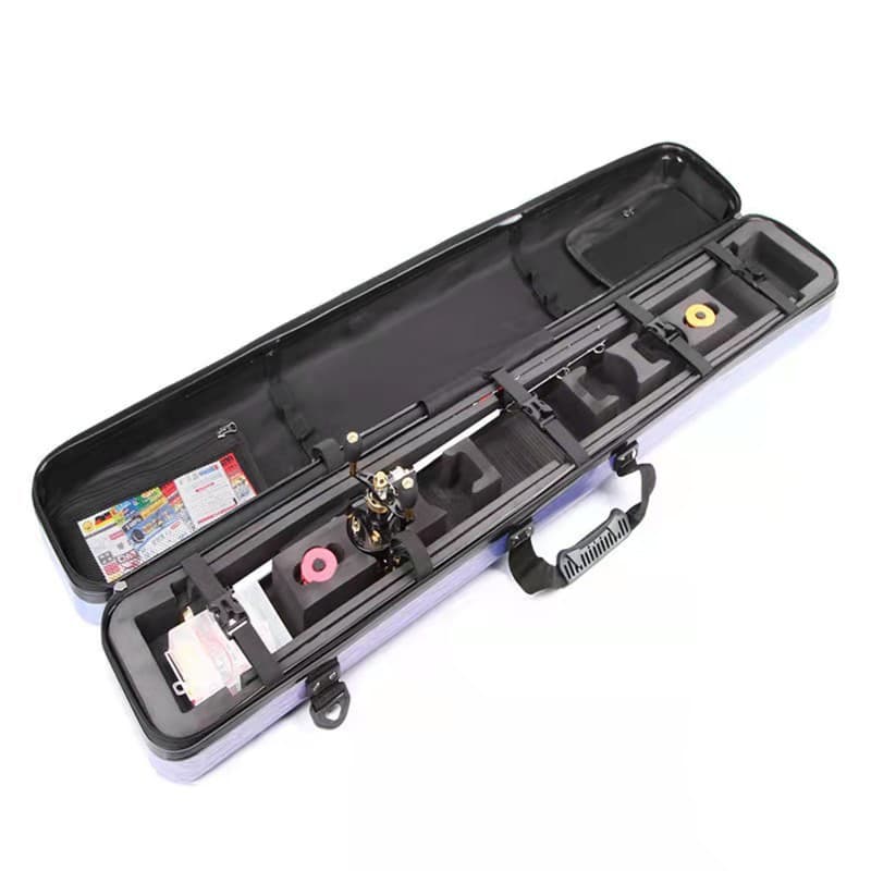 Functional hard-type fishing bag, fishing gear bag, micro-lead fishing rod bag, platform fishing bag, hard-shell boat rod, cutting wheel and raft line 2
