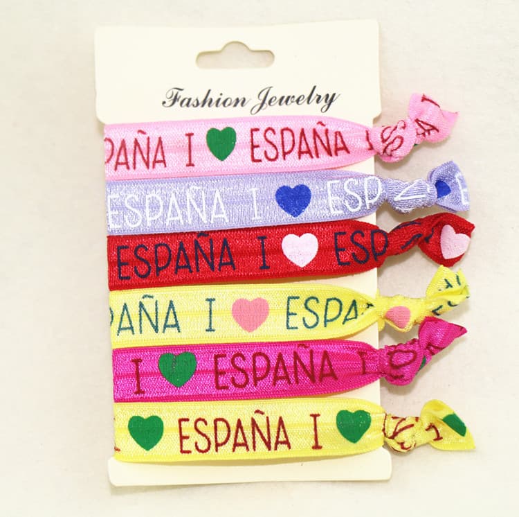 Hair Tie Elastic - Knotted Style Candy Colors 4