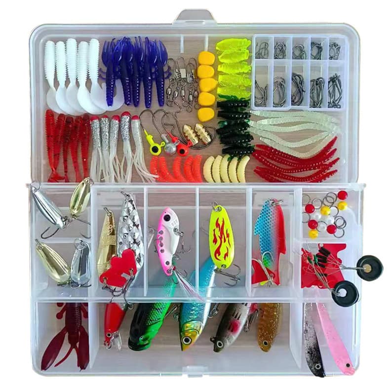 Classic Luya bait suit freshwater seawater fake bait tillery and sequins soft bait wholesale Thunder frog Mino fish bait 3