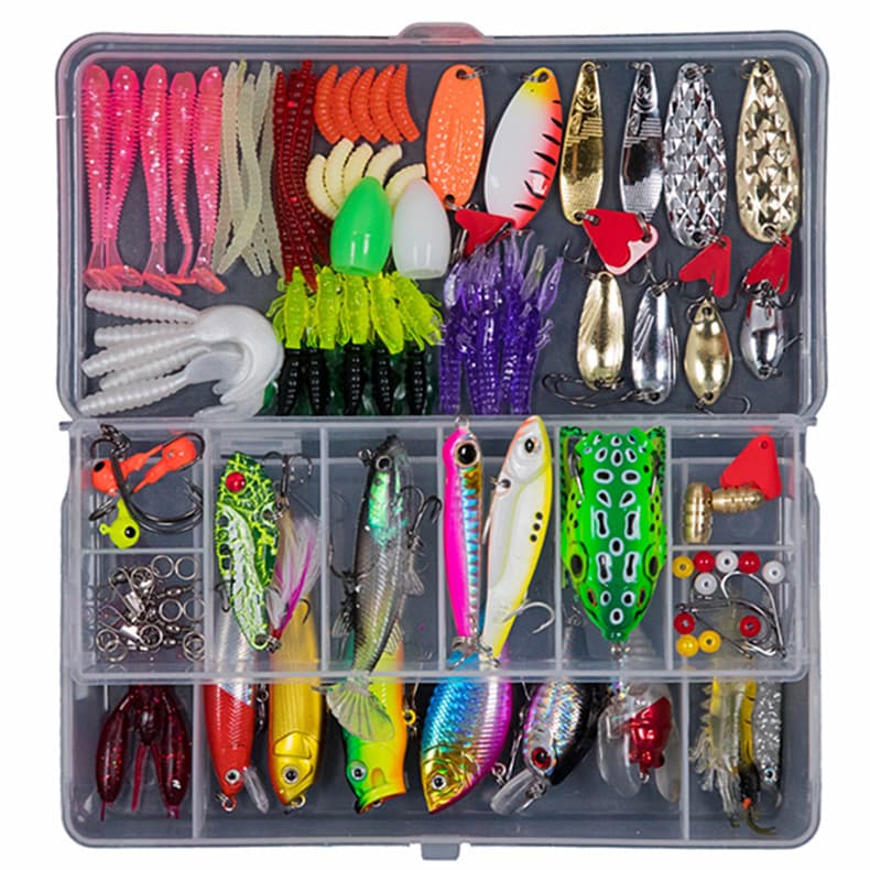 Classic Luya bait suit freshwater seawater fake bait tillery and sequins soft bait wholesale Thunder frog Mino fish bait 4