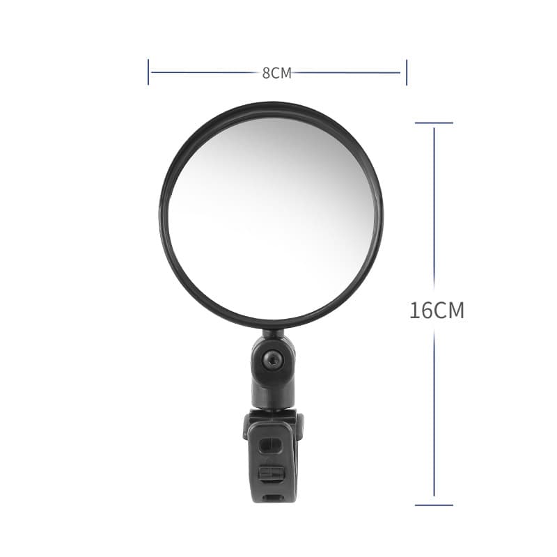 Bike, glass retroreflective rear view mirror for cycling 5