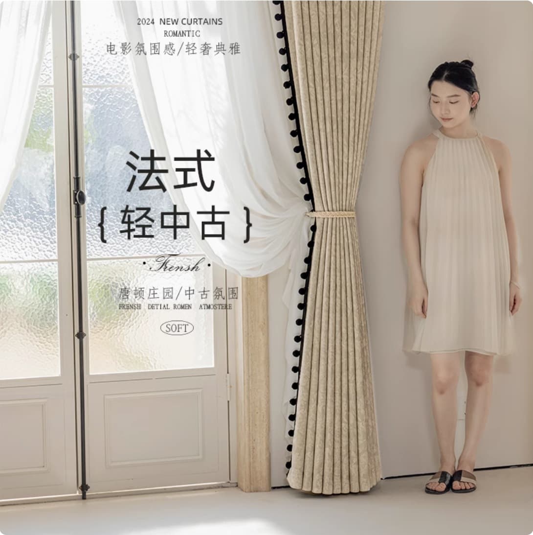 Retro cloth, french style, high-quality style 2
