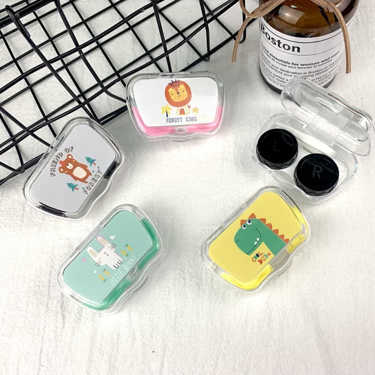 (Wholesale), brand invisible glasses, cartoon handheld storage box 3