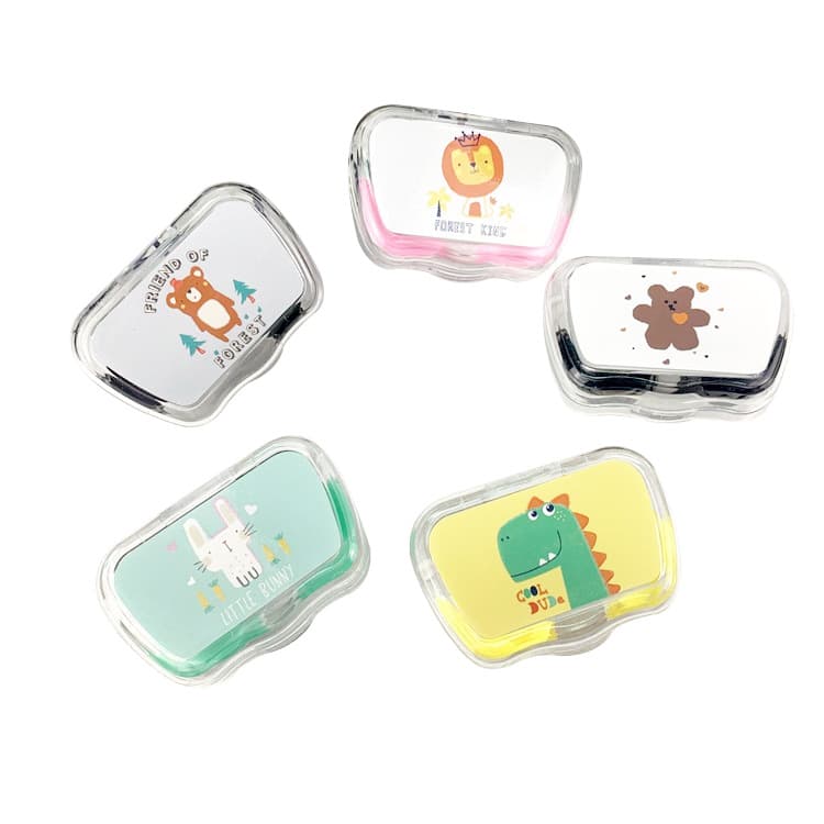 (Wholesale), brand invisible glasses, cartoon handheld storage box 5