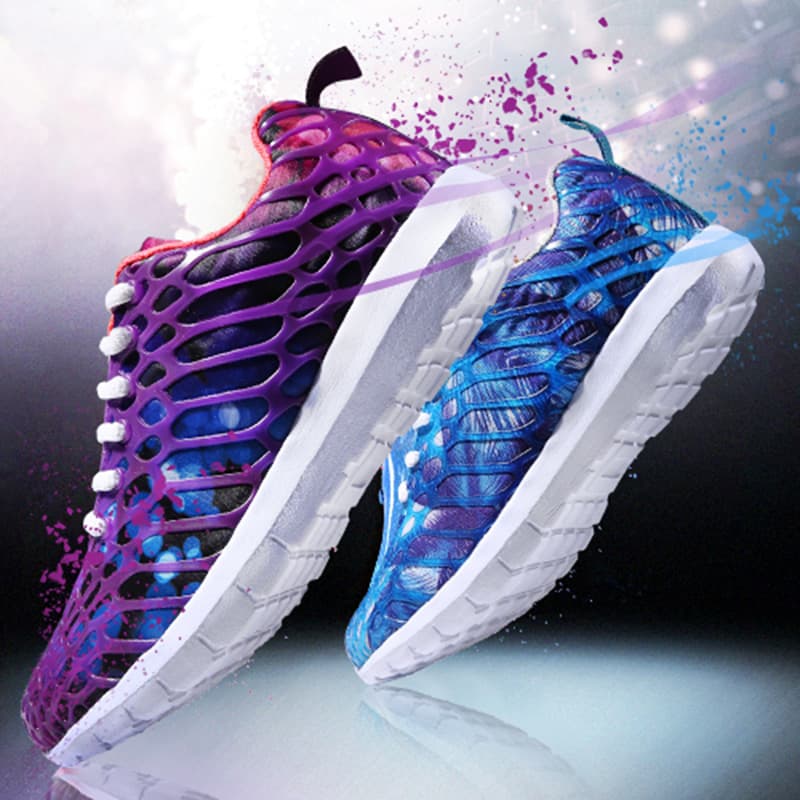 2020 Spring and Summer New Student Breathable Sports Shoes Women's Shoes Korean Style Trendy Camouflage Mesh Men's Casual Shoes Men's Shoes