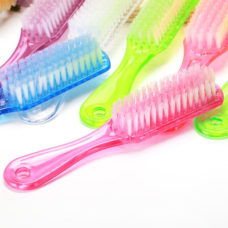 (Wholesale), high quality plastic universal shoe brush for home use for laundry 2