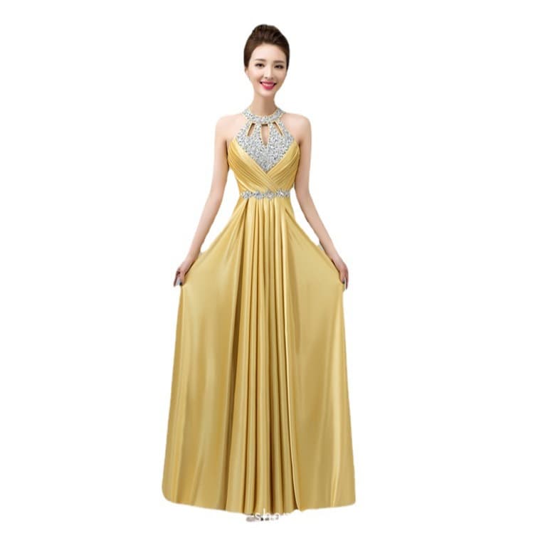 Elegant long evening dress for bride 5