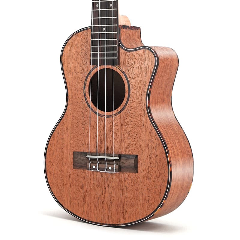 Factory supply 26 -inch all -peach blossom heart lack of corner Ukulele Ukulele four -string piano guitar 5