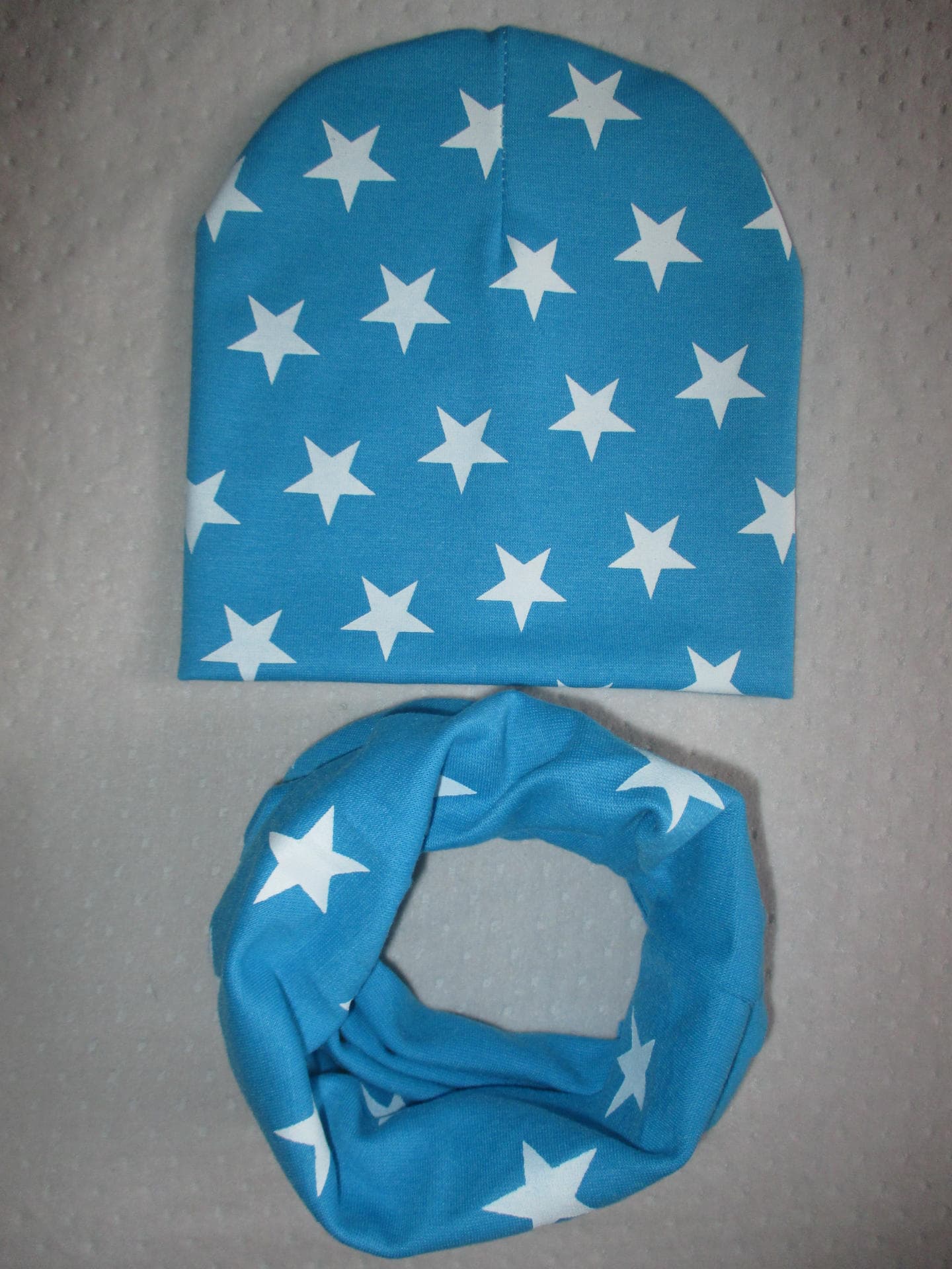 Children's scarf, demi-season set, keep warm knitted hat, Amazon 4